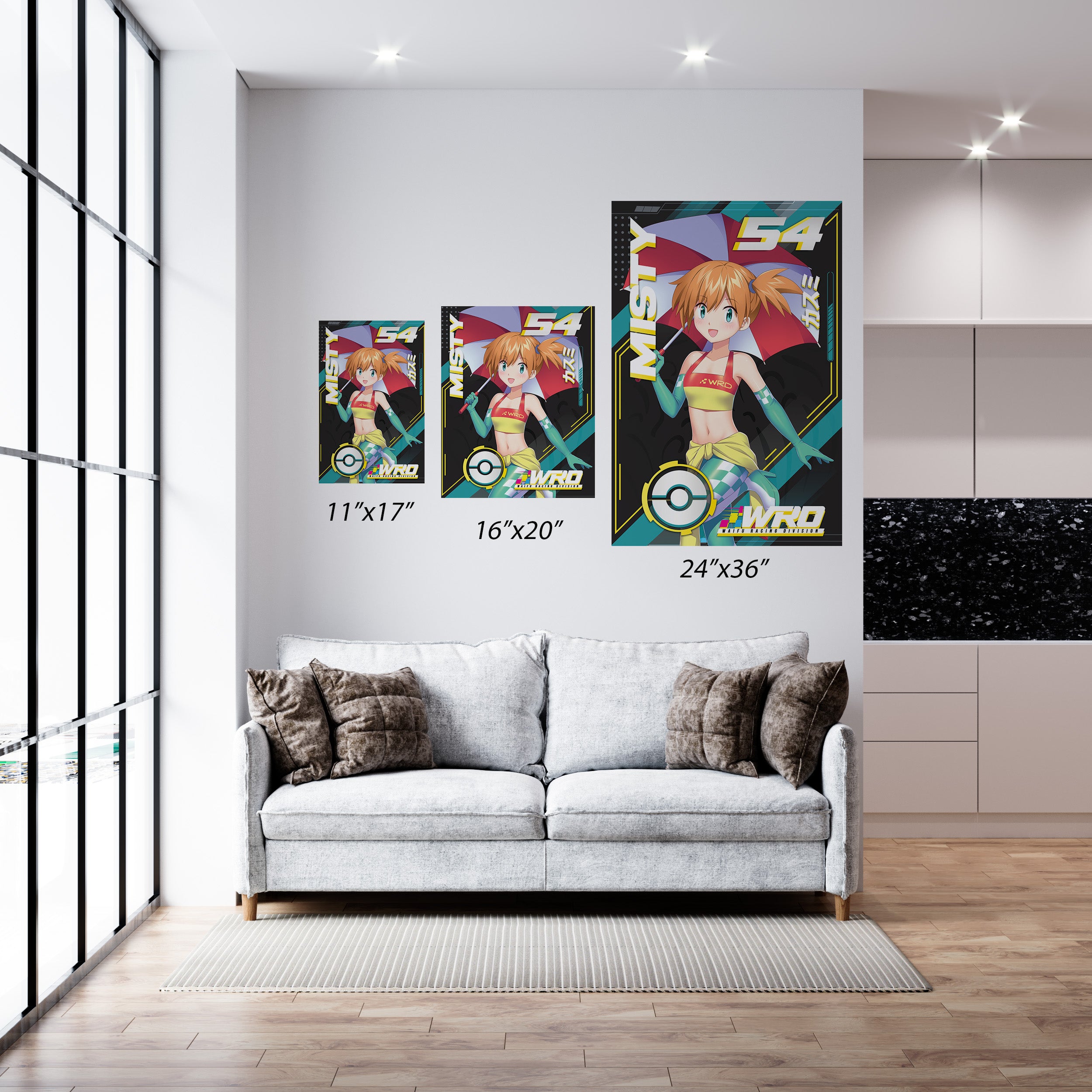 Misty Poster Banner – WaifuRacingDivision