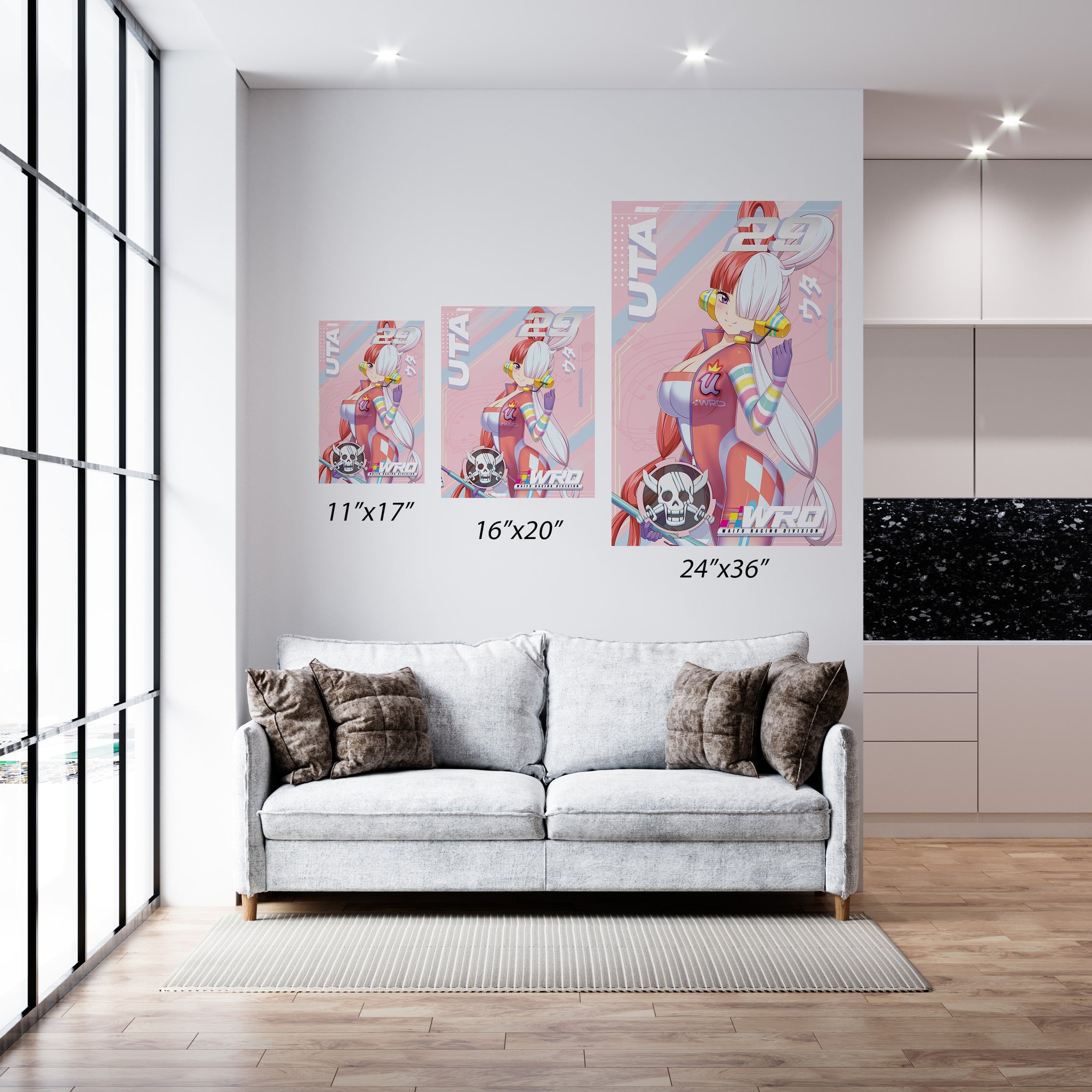 Uta Poster Banner – WaifuRacingDivision