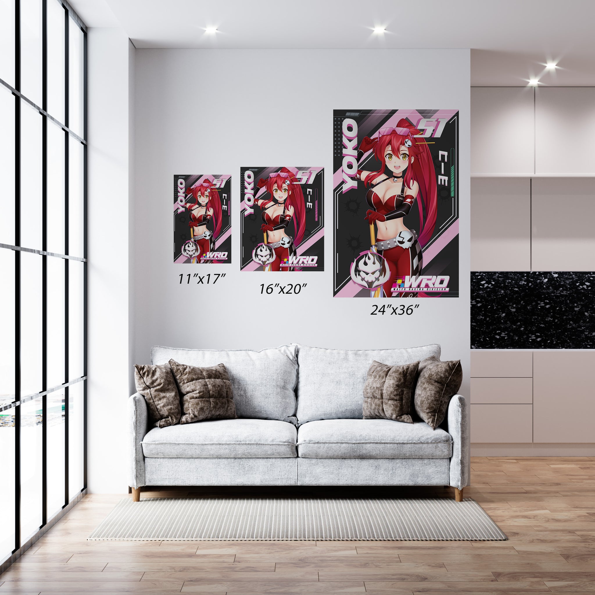 Yoko Poster Banner – WaifuRacingDivision