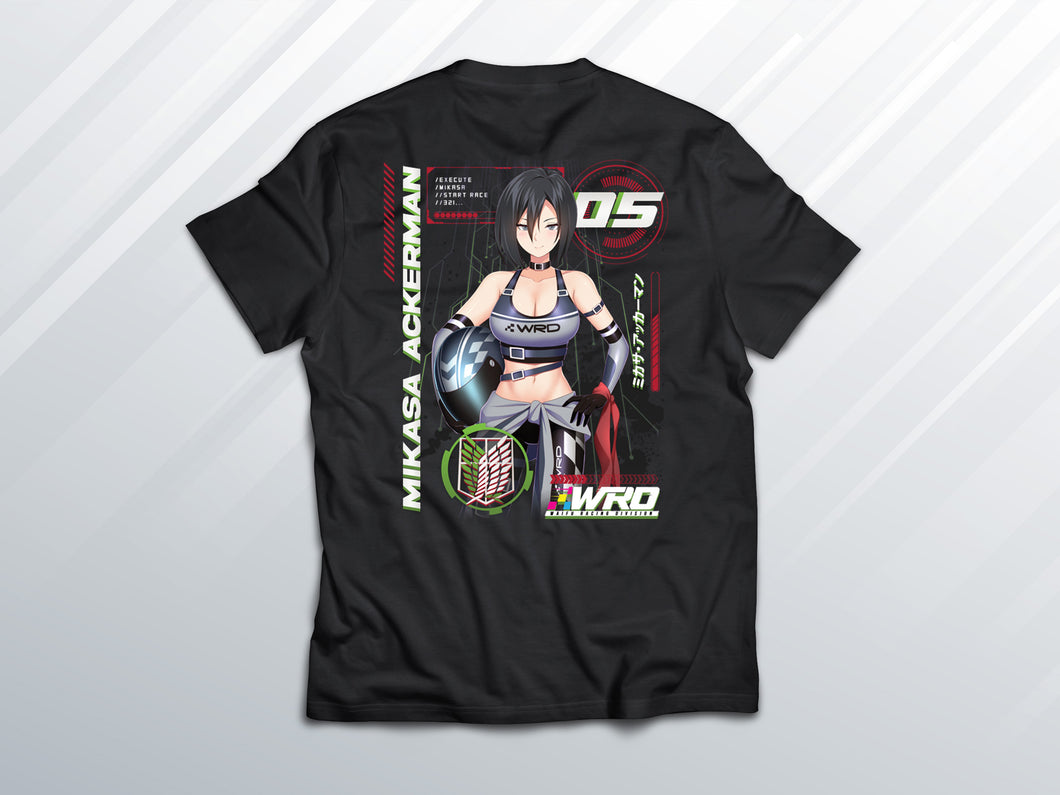 Mikasa T-shirt (Front & Back)