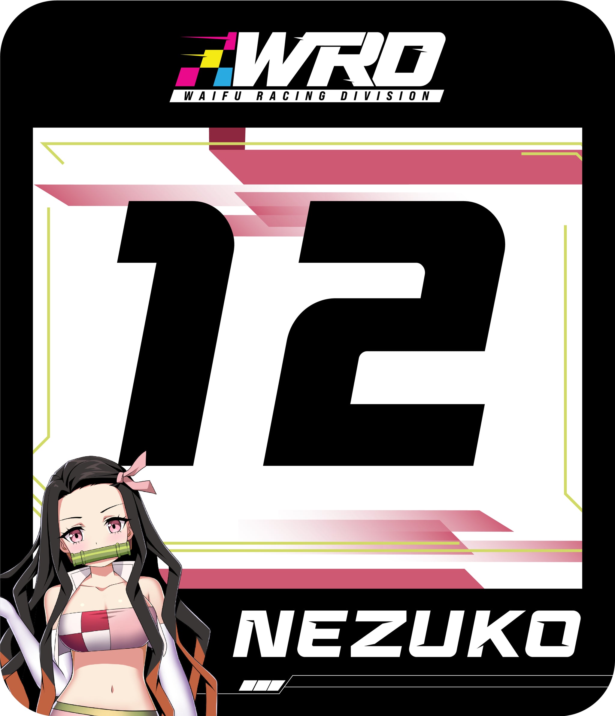 ぬこページ WRD_Nezuko_RacingNumbers-