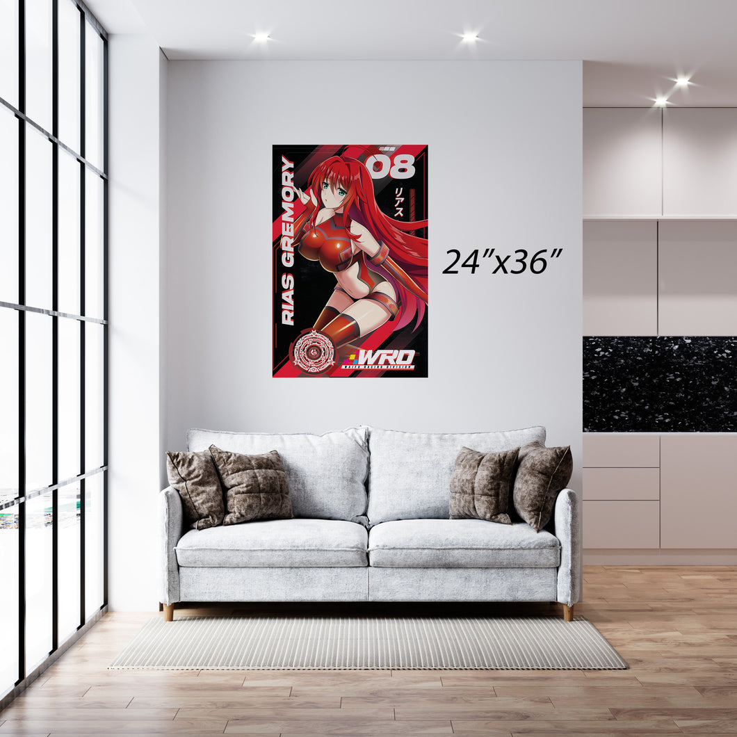 Rias Kiss Poster Banner