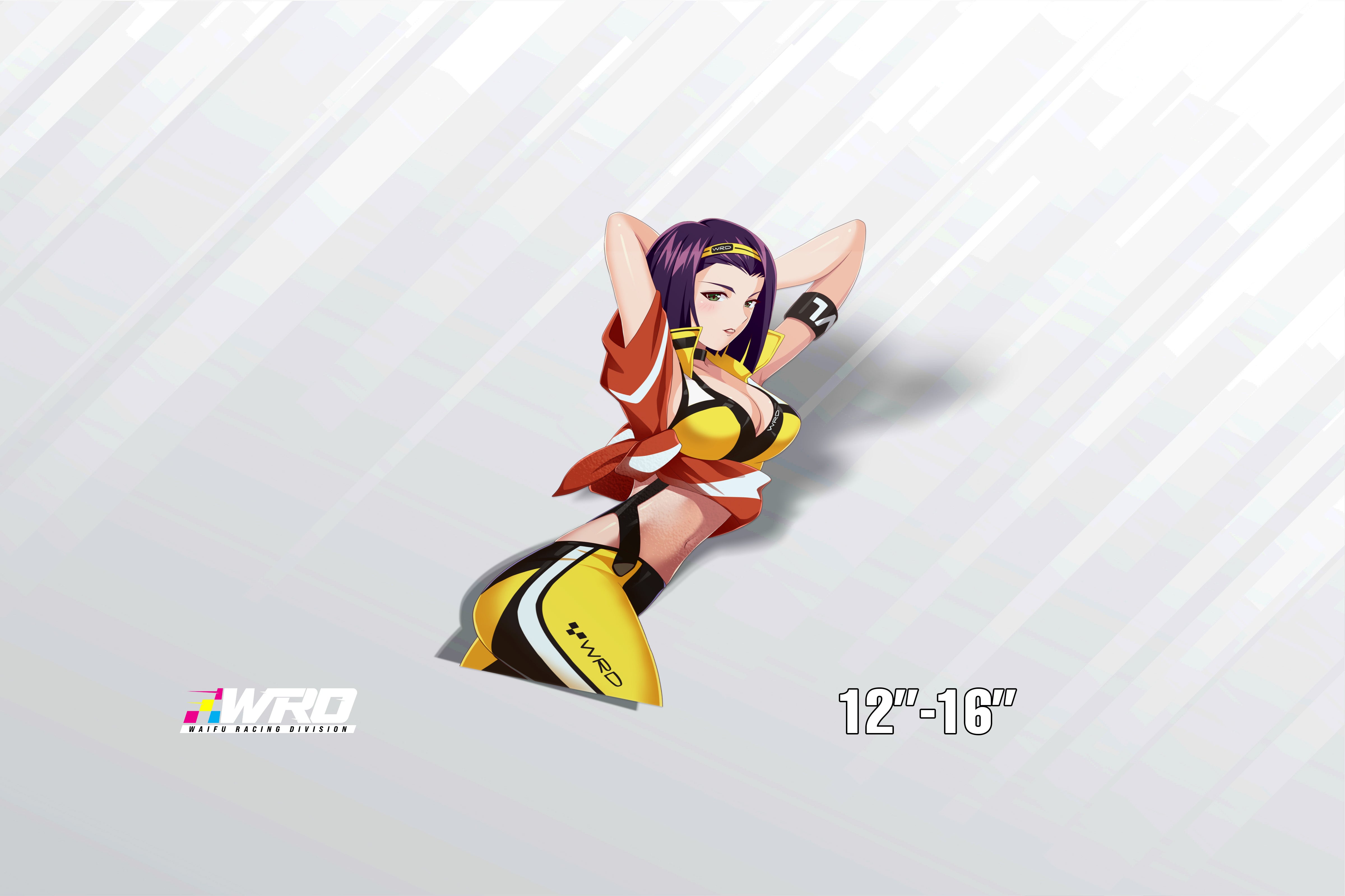 Faye Large Sticker – WaifuRacingDivision