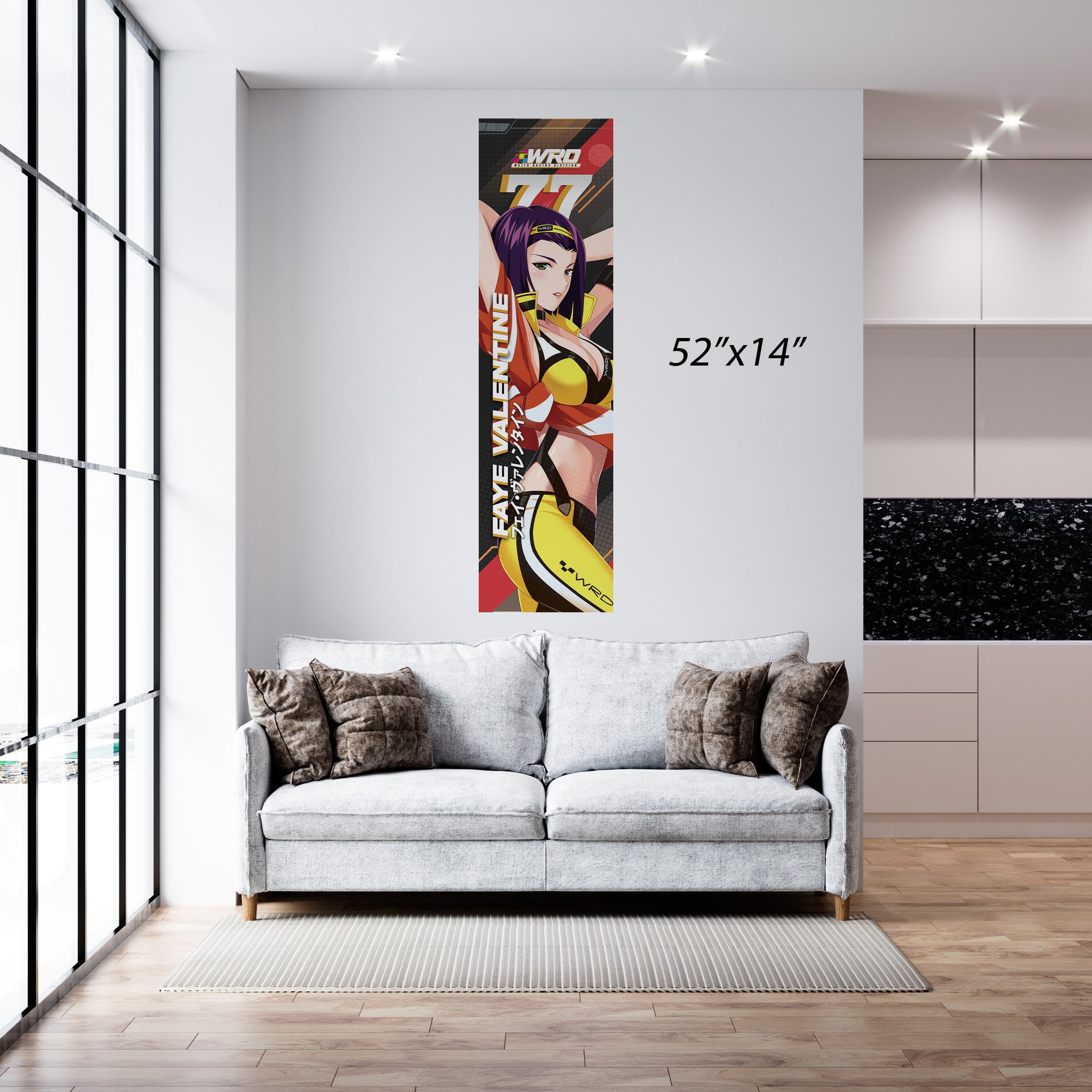 Faye - Vertical Poster Banner – WaifuRacingDivision