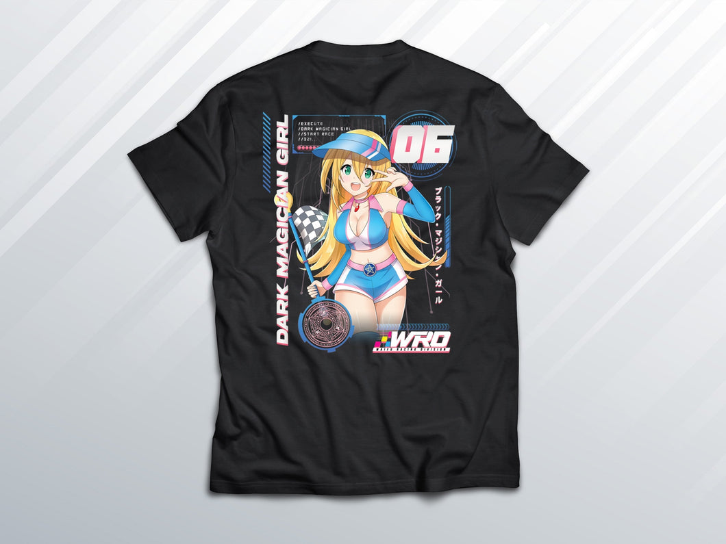 Dark Magician Girl  T-shirt (Front & Back)