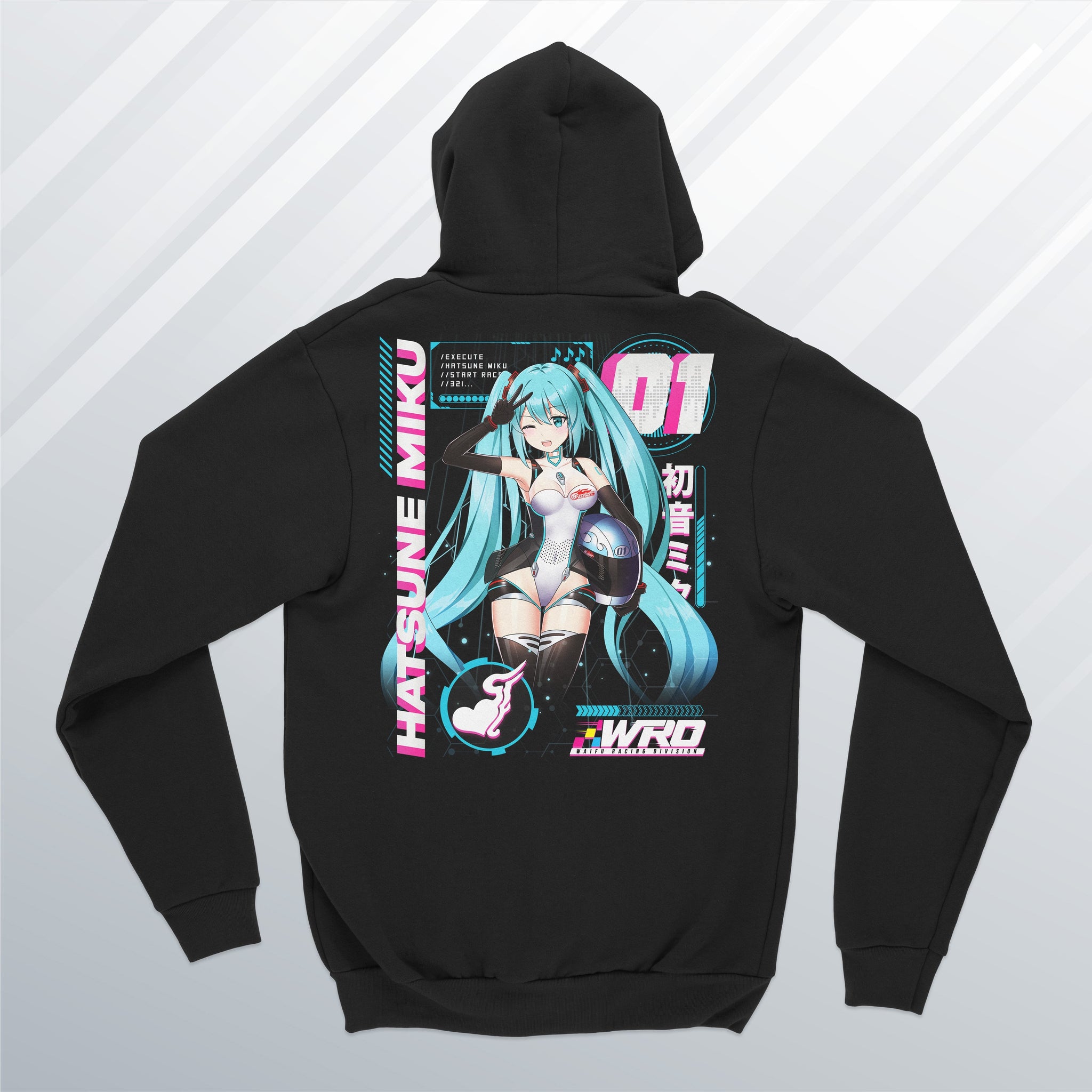 VR × HATSUNE MIKU HOODIE / BLK Lサイズ VR HATSUNE MIKU XLサイズ
