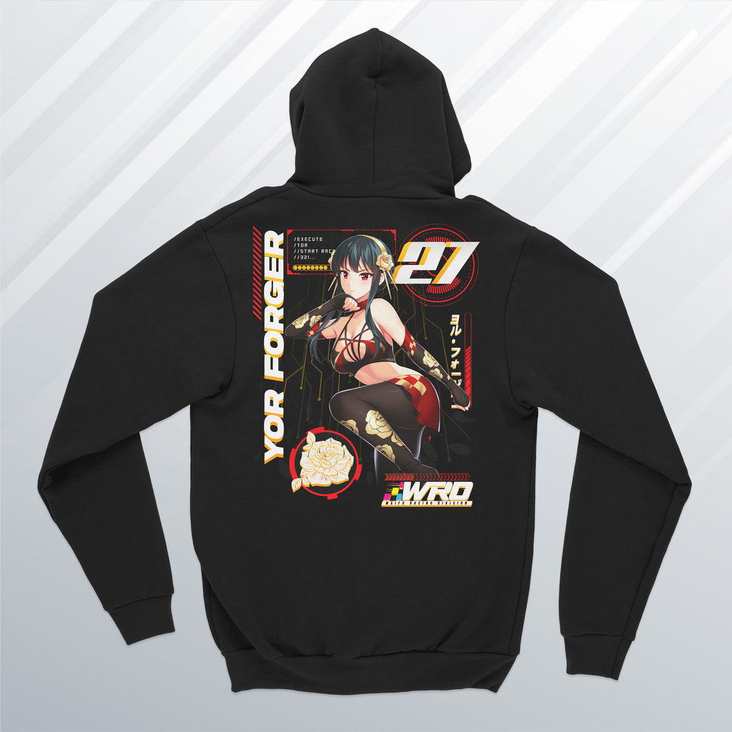 Yor  Zip Up Hoodie (Front and Back)
